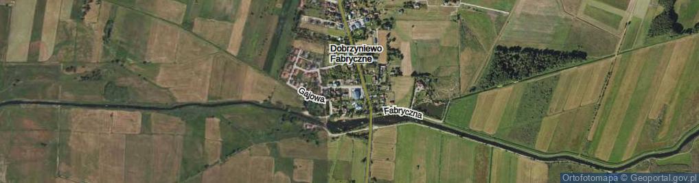 Zdjęcie satelitarne Brzozowa ul.